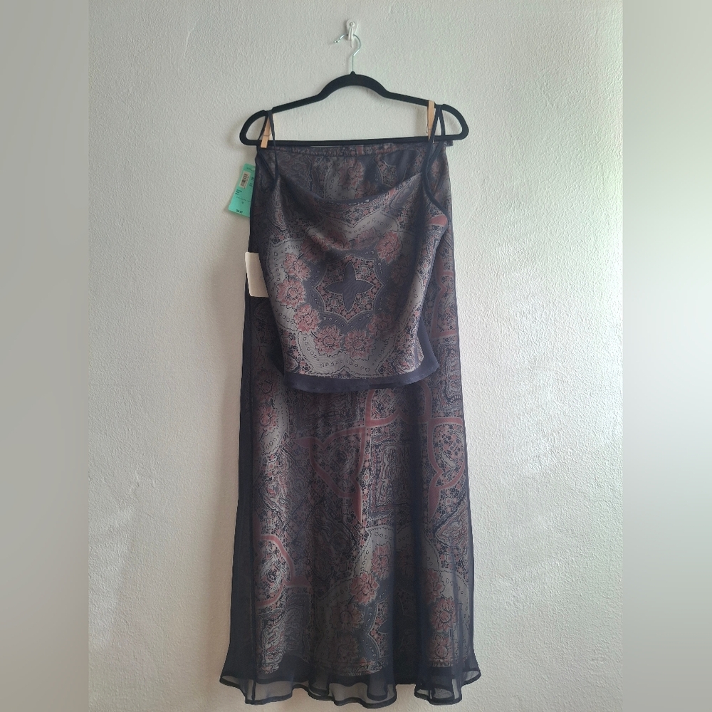 Vintage BCBGMaxazria Skirt And Top Set NWT
